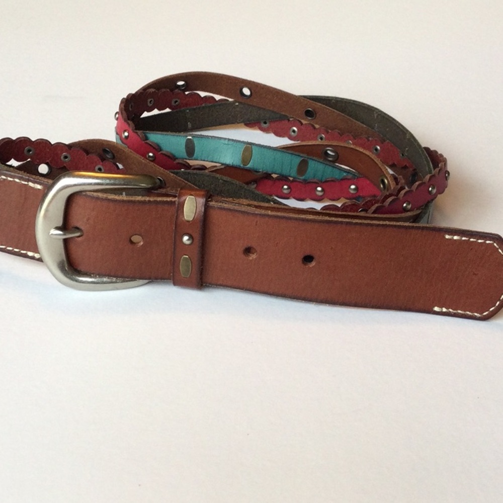 FOSSIL BELT BRAIDED MULTICOLORED - Picture 6 of 7